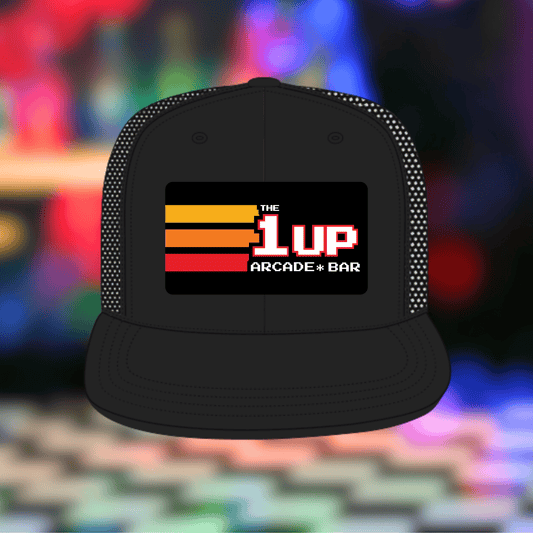 1up Retro Patch Trucker Hat