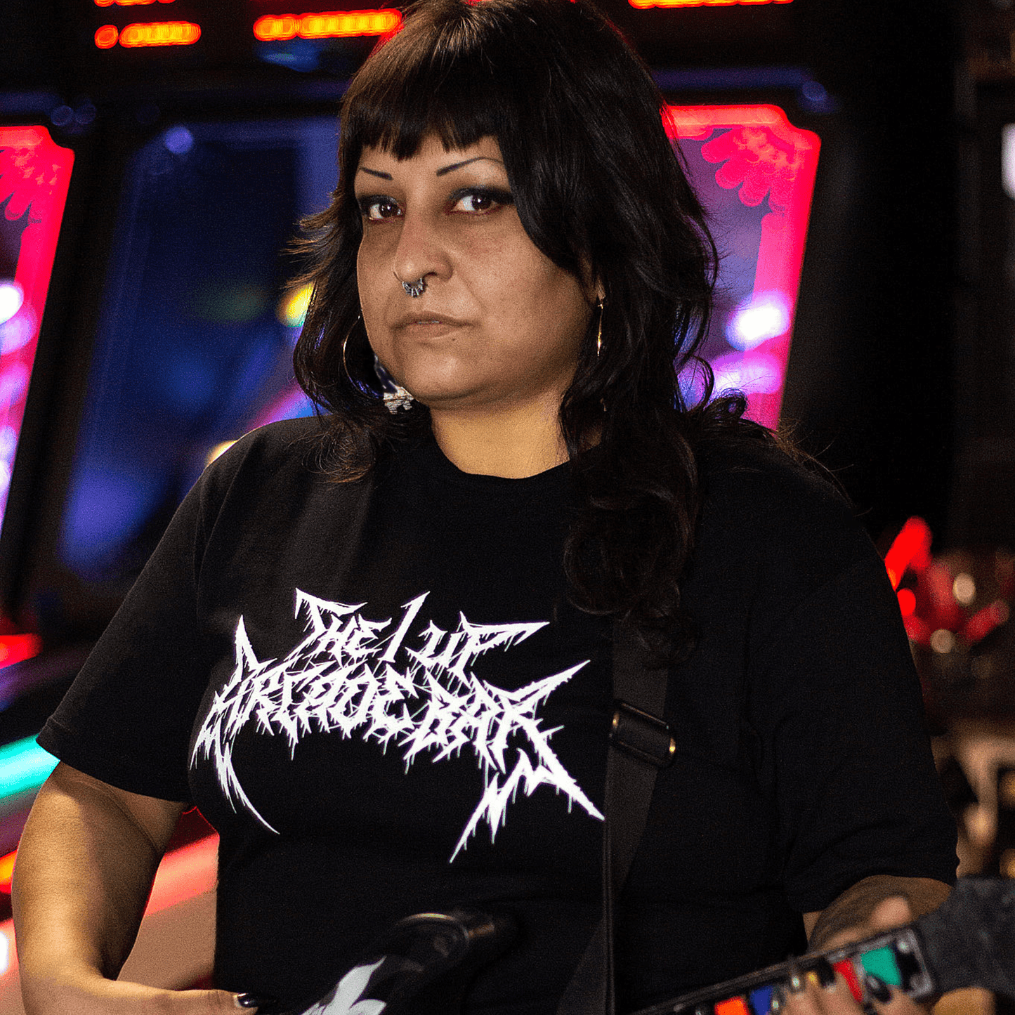 Metal Maniacs 1up tee