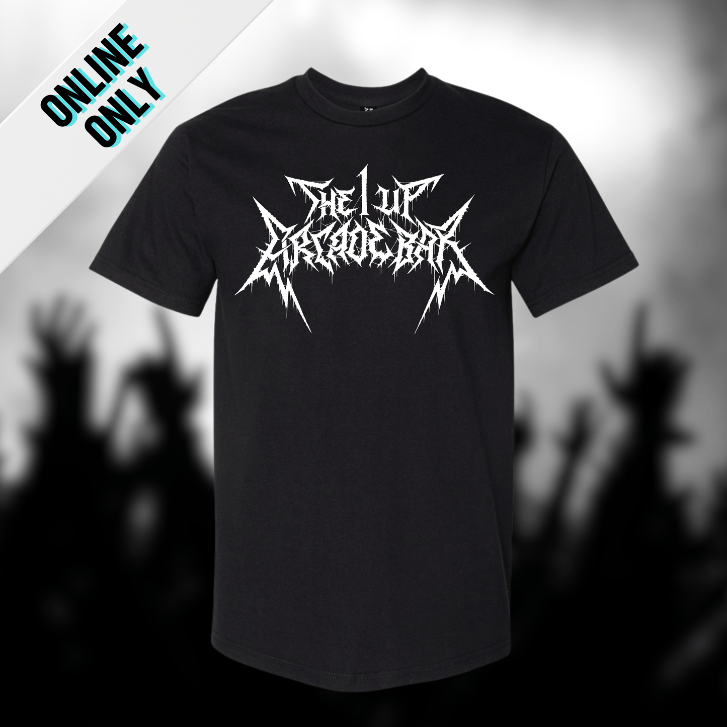 Metal Maniacs 1up tee