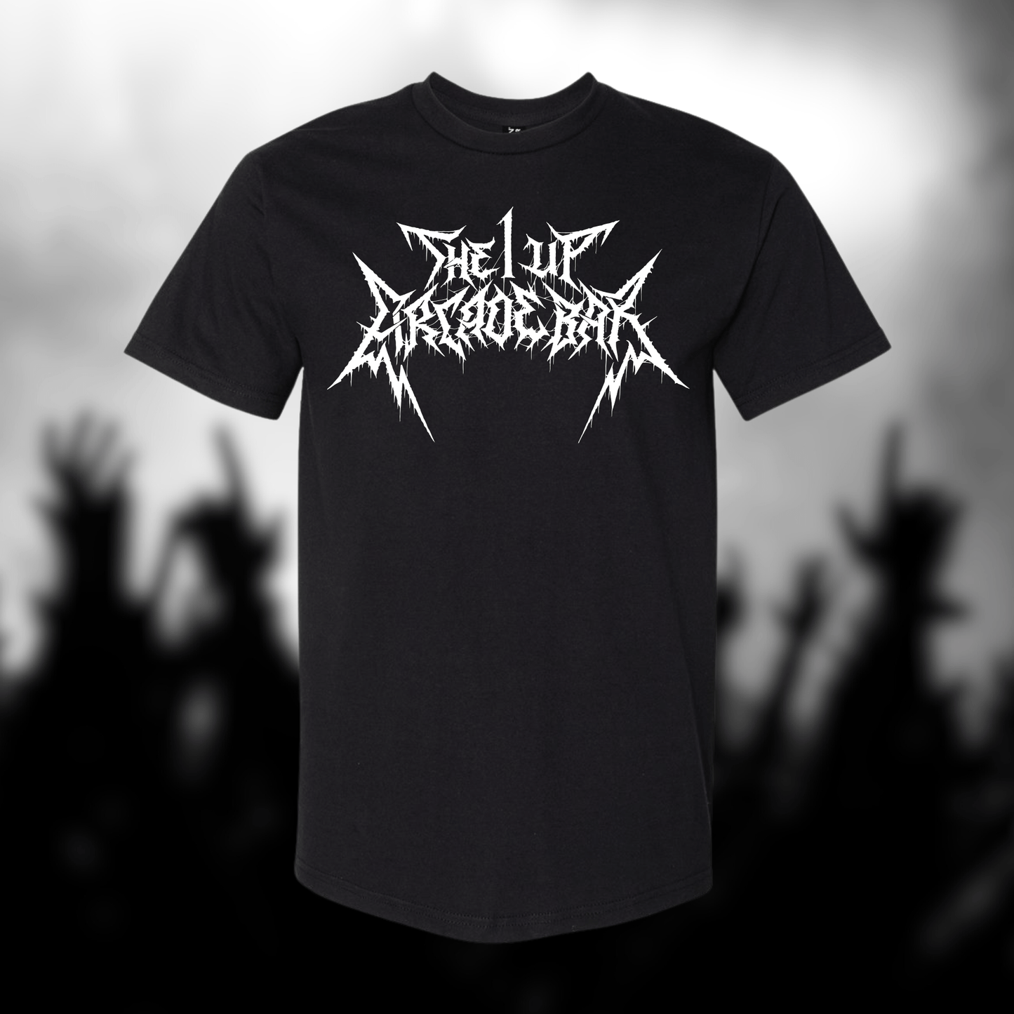 Metal Maniacs 1up tee